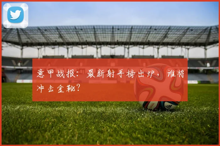 意甲战报:最新射手榜出炉,谁将冲击金靴?